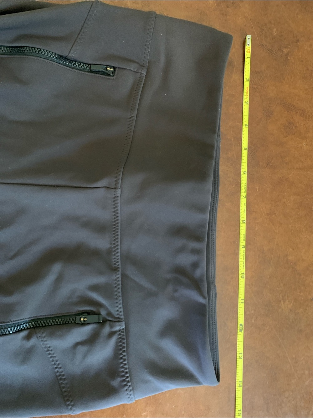 Athleta Black Zip-Pocket Joggers
